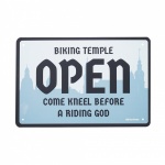 Oxford Garage Metal Sign: TEMPLE
